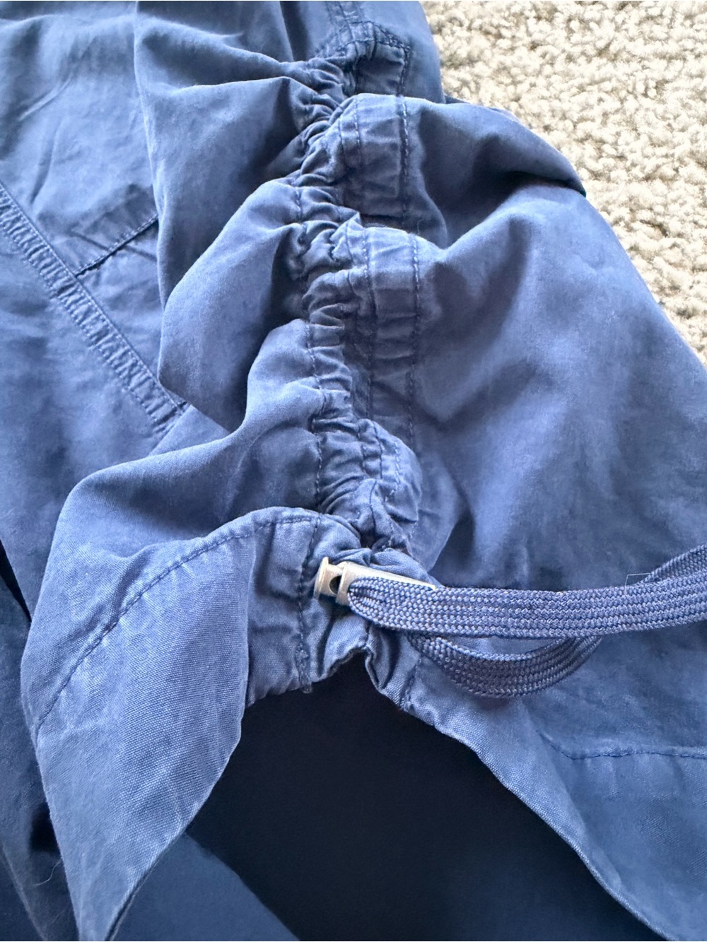 EUC ANTHROPOLOGY Shirting Parachute Jumpsuit - Picture 7 of 13